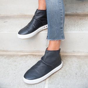 COPY - The BEEK Jaeger black leather sneaker boot NEW
